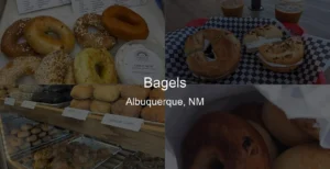 Bagels in Albuquerque, NM Photo