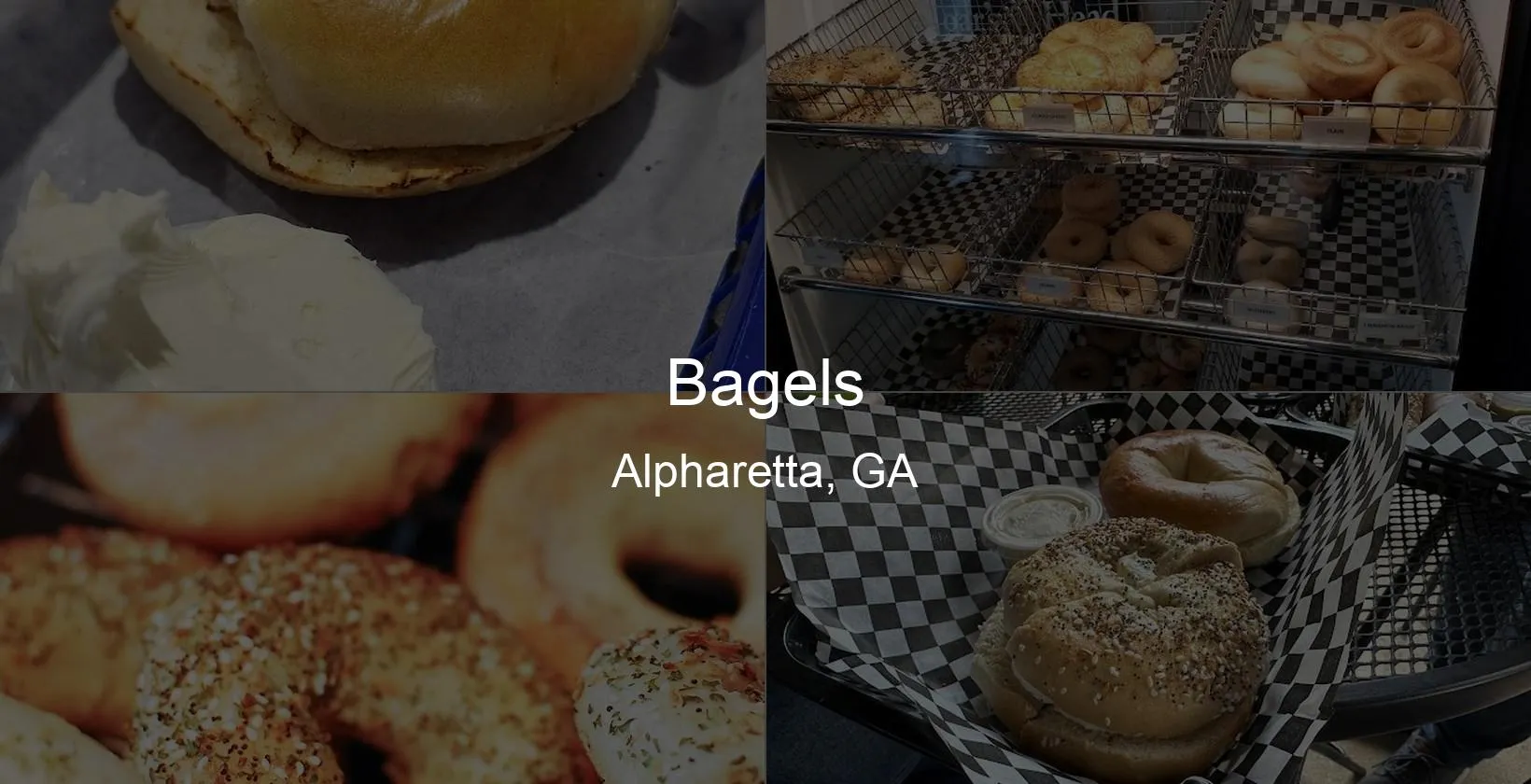 Bagels in Alpharetta, GA Photo