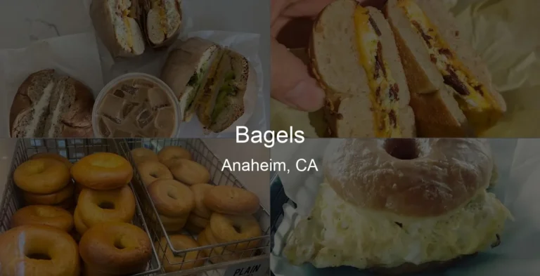 Bagels in Anaheim, CA Photo