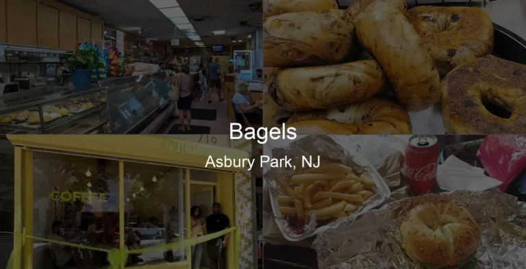Bagels in Asbury Park, NJ Photo