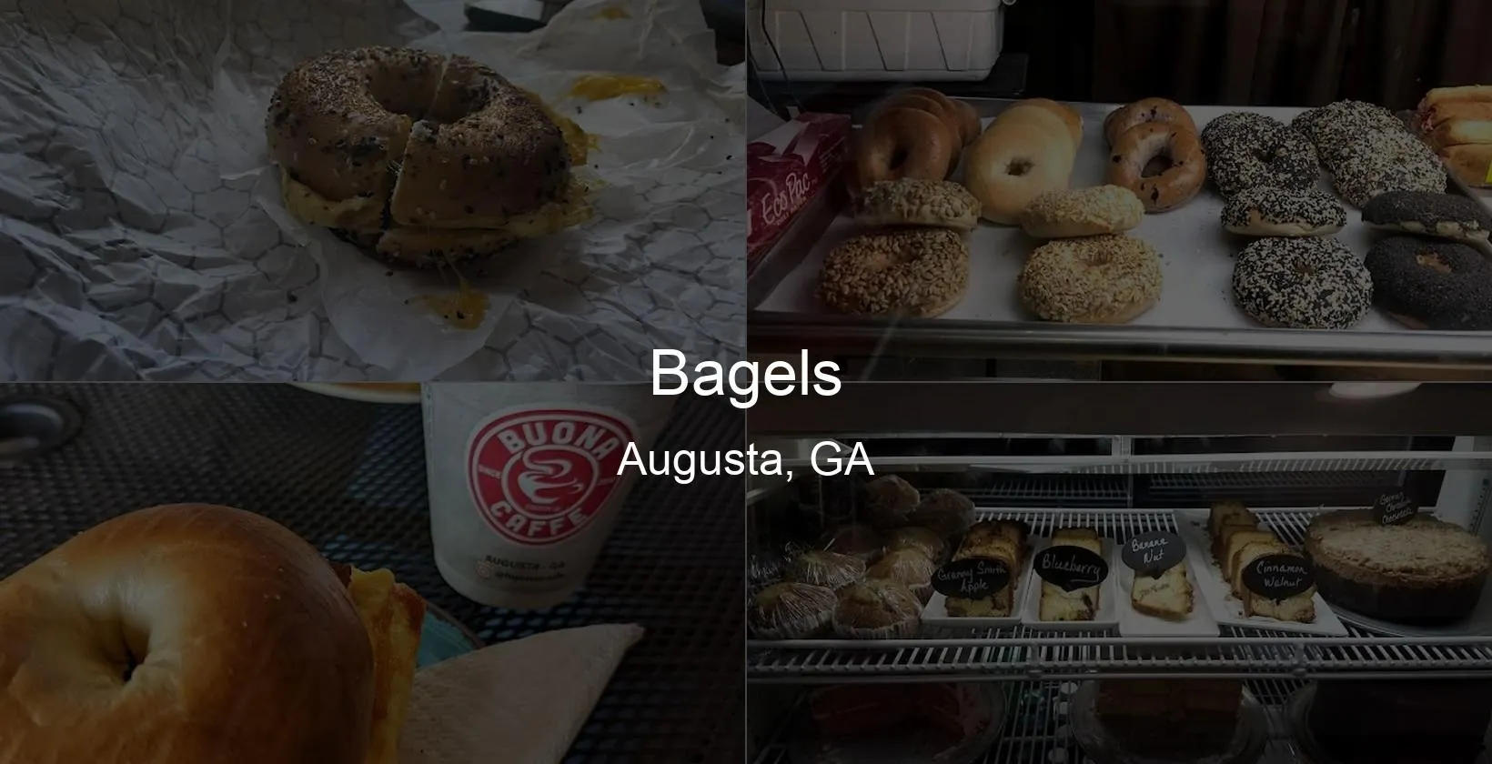 Bagels in Augusta, GA Photo