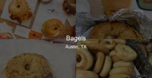 Bagels in Austin, TX Photo