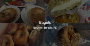 Bagels in Boynton Beach, FL Photo