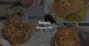 Bagels in Brooklyn, NY Photo