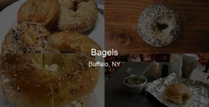 Bagels in Buffalo, NY Photo