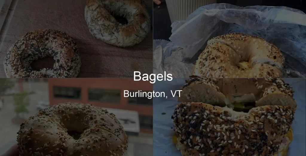 Bagels in Burlington, VT Photo