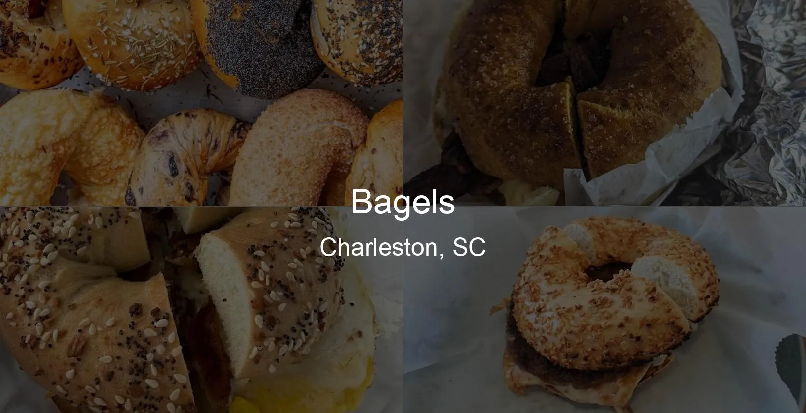 Bagels in Charleston, SC Photo