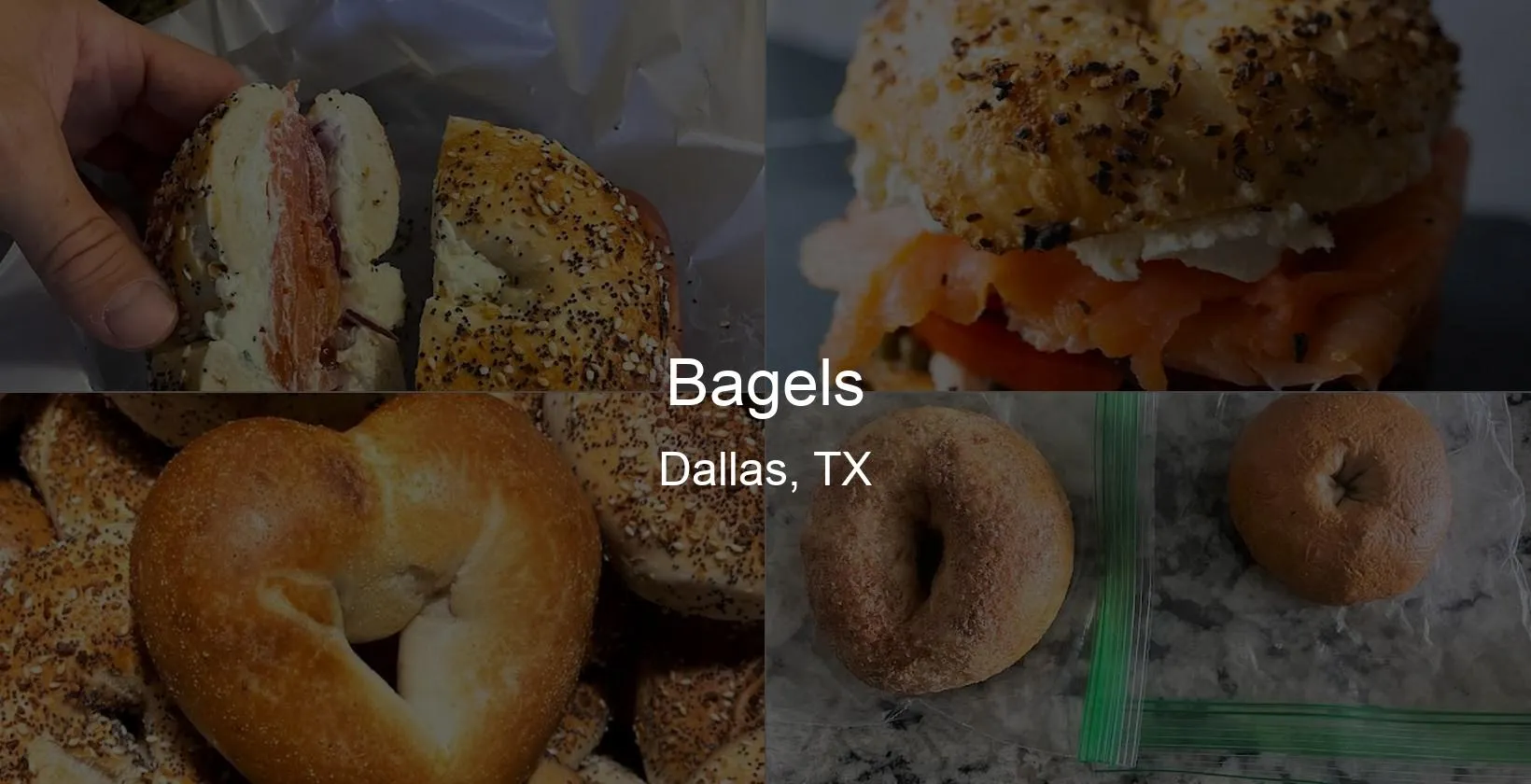 Bagels in Dallas, TX Photo