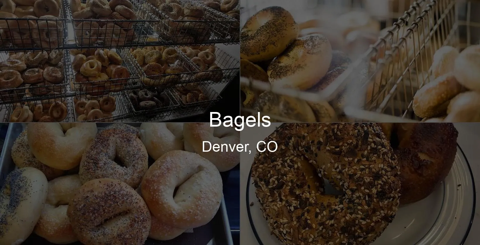 Bagels in Denver, CO Photo