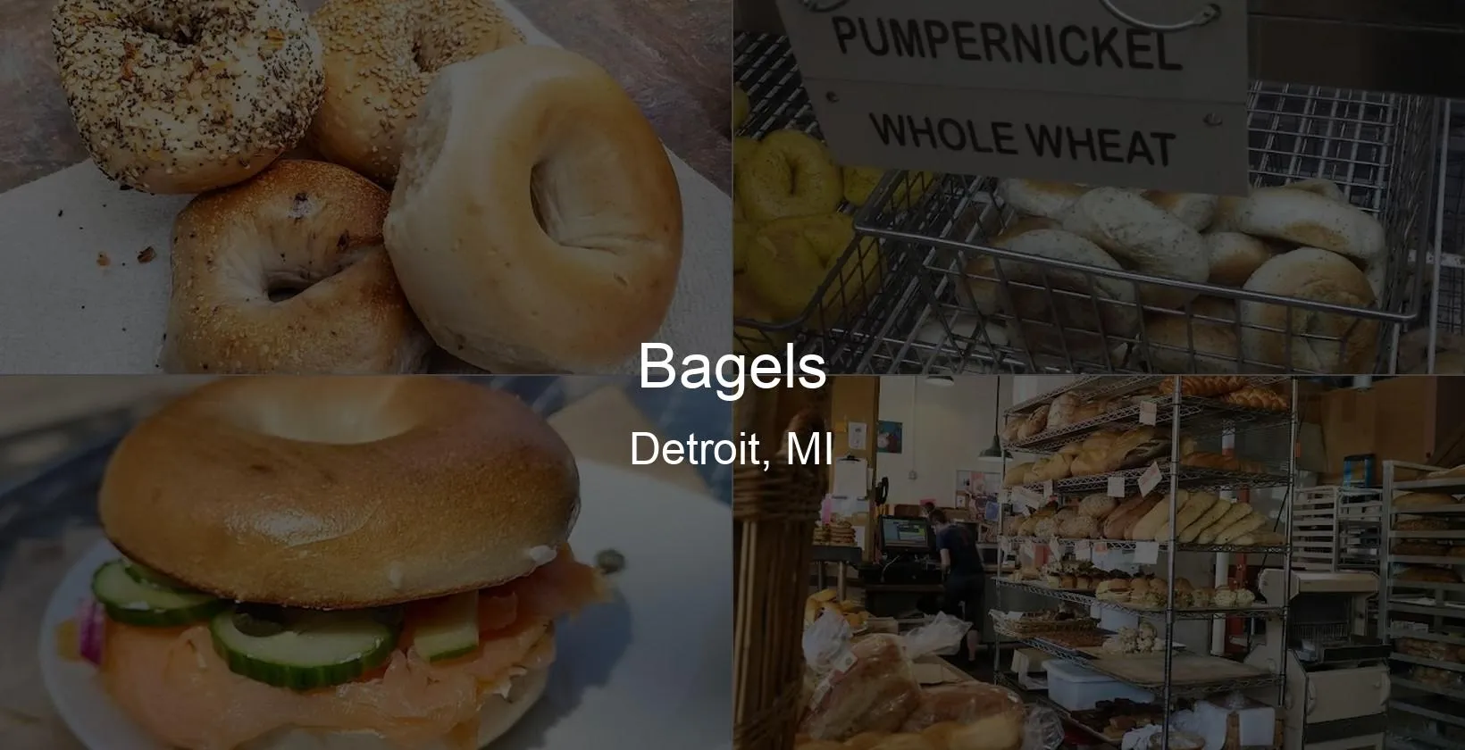 Bagels in Detroit, MI Photo