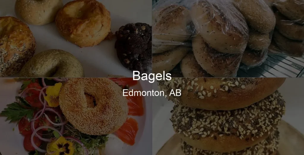 Bagels in Edmonton, AB Photo