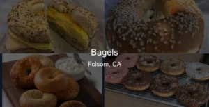 Bagels in Folsom, CA Photo