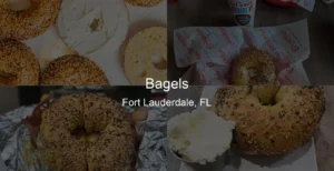 Bagels in Fort Lauderdale, FL Photo