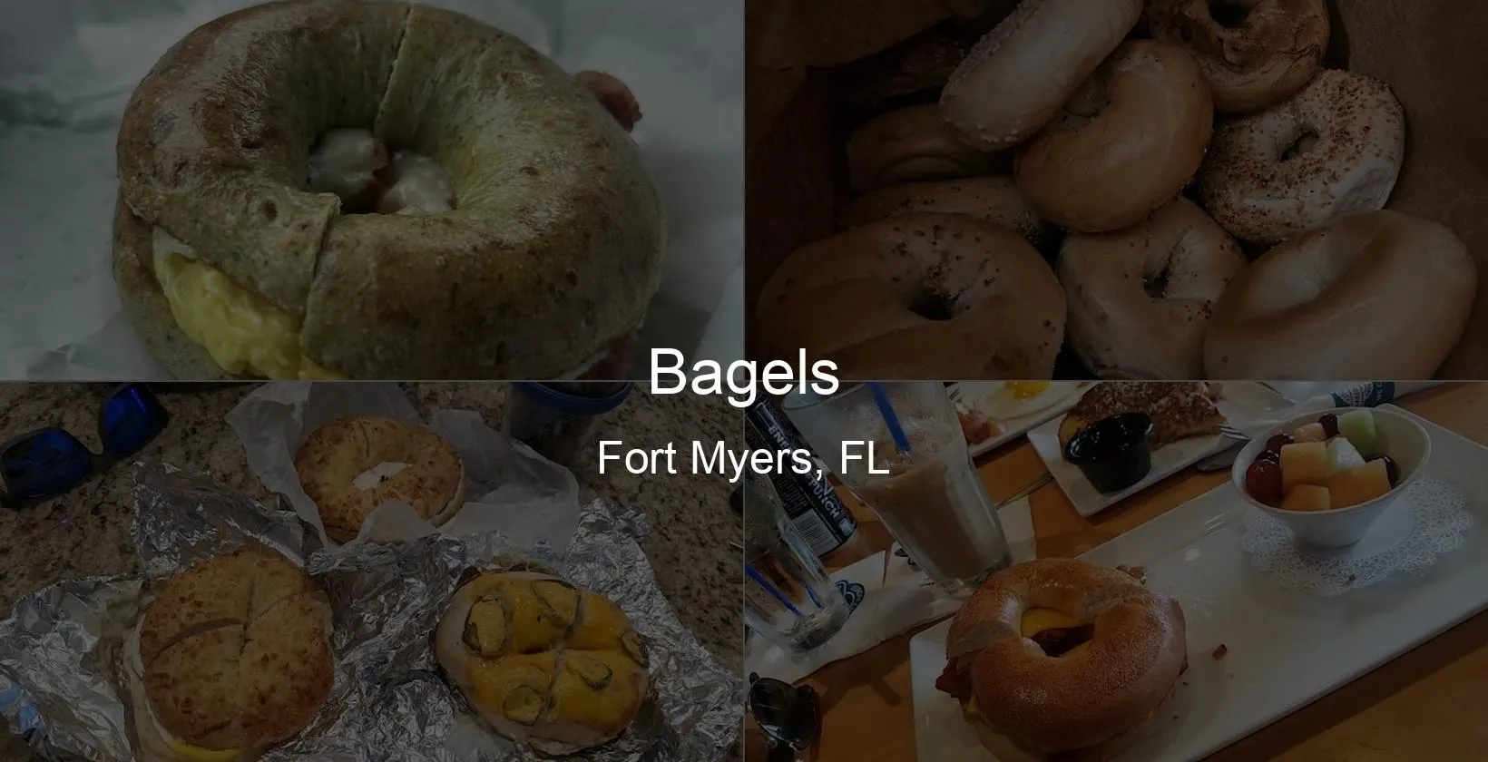 Bagels in Fort Myers, FL Photo