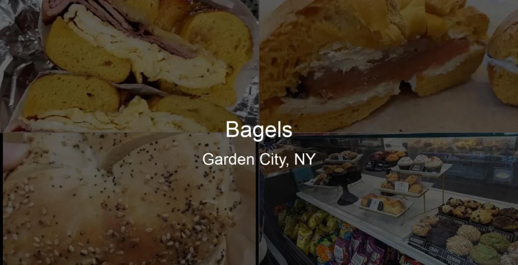 Bagels in Garden City, NY Photo