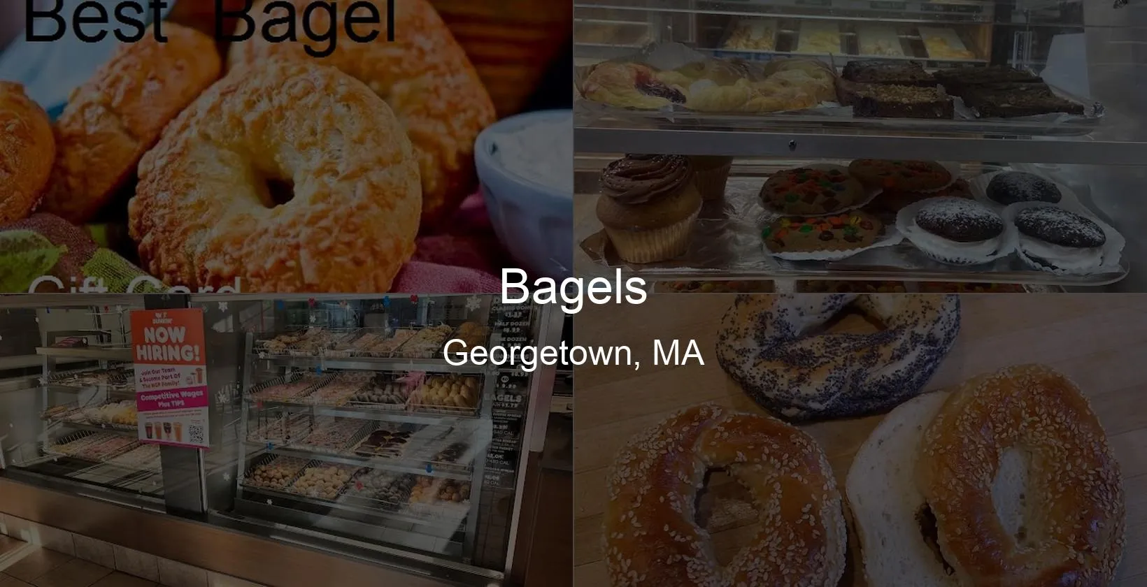 Bagels in Georgetown, MA Photo