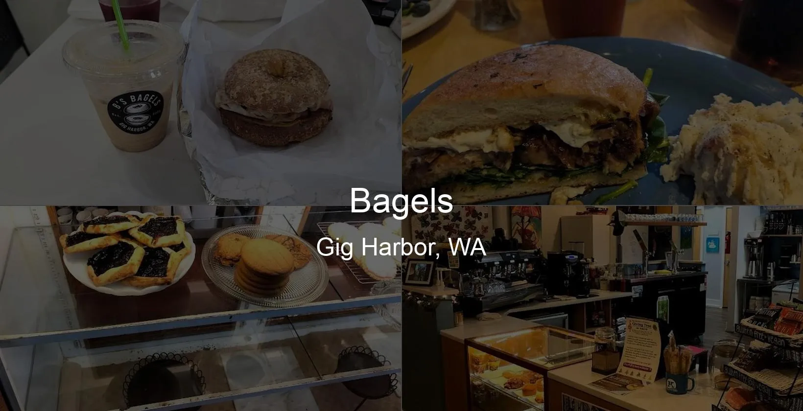 Bagels in Gig Harbor, WA Photo