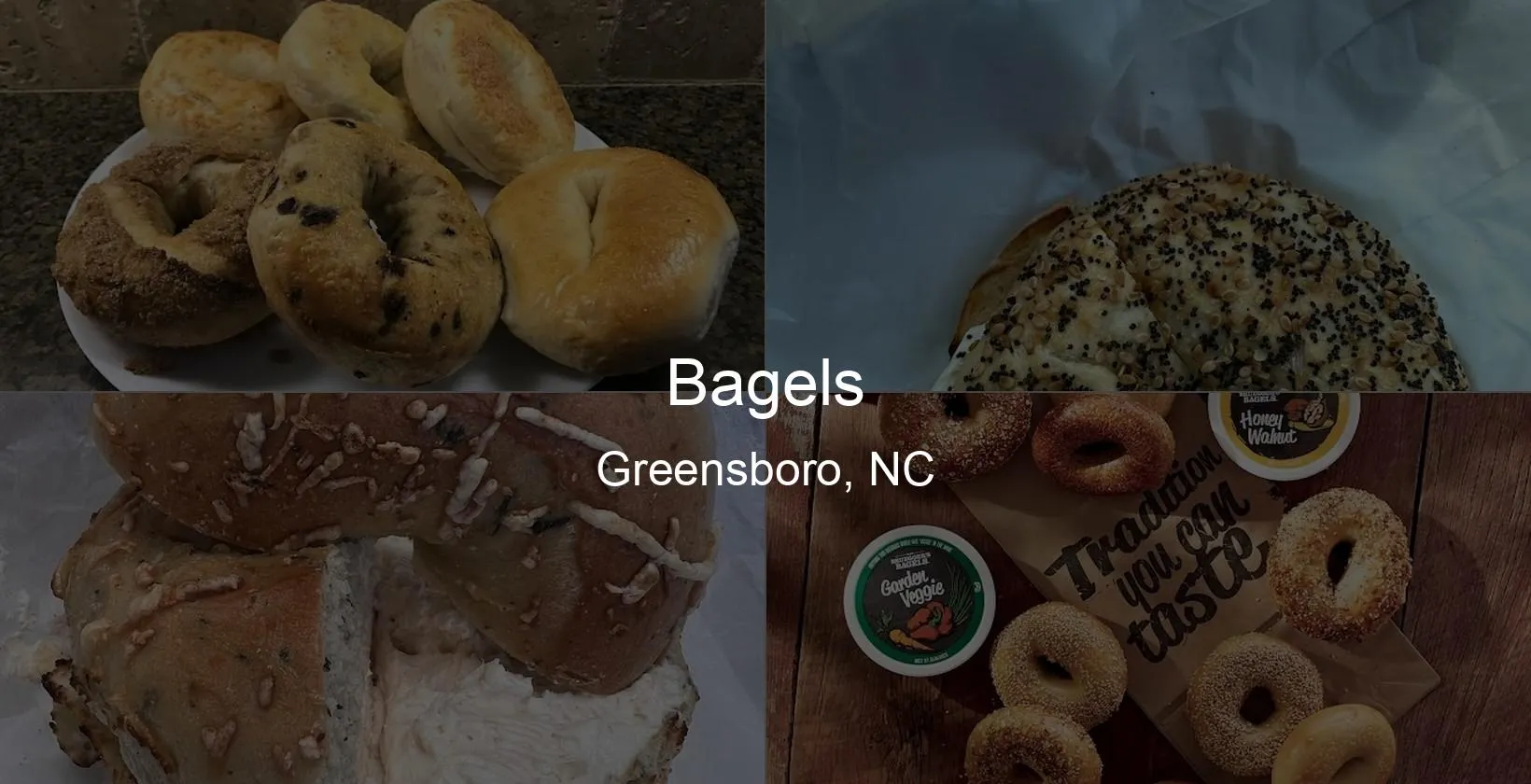 Bagels in Greensboro, NC Photo