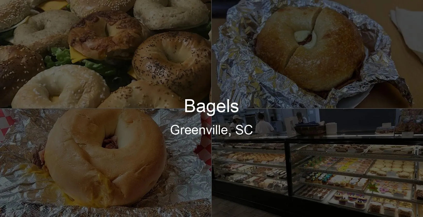 Bagels in Greenville, SC Photo