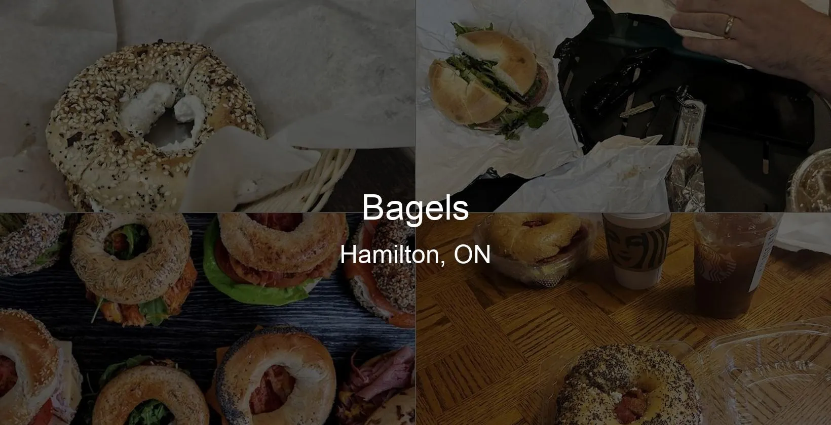 Bagels in Hamilton, ON Photo