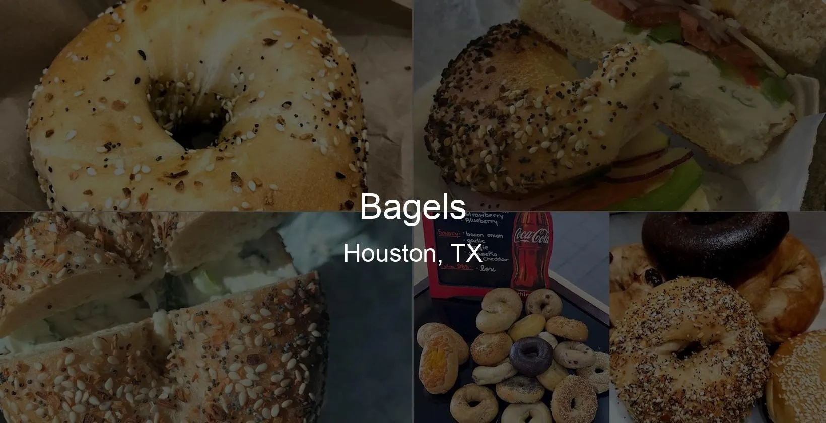 Bagels in Houston, TX Photo