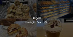 Bagels in Huntington Beach, CA Photo