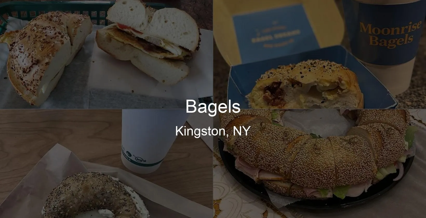 Bagels in Kingston, NY Photo