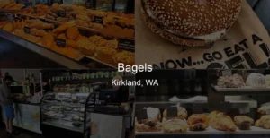 Bagels in Kirkland, WA Photo