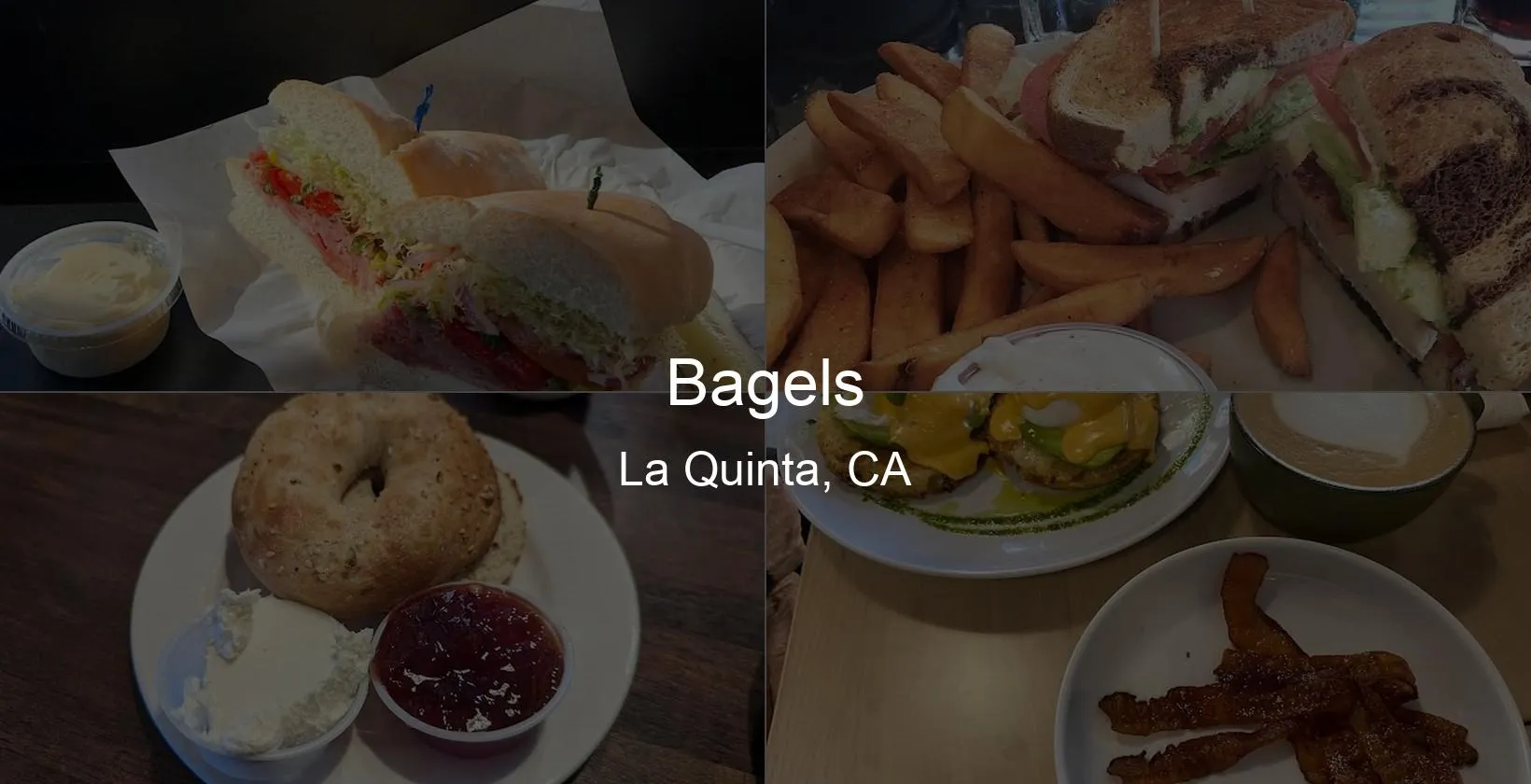 Bagels in La Quinta, CA Photo