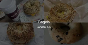 Bagels in London, ON Photo