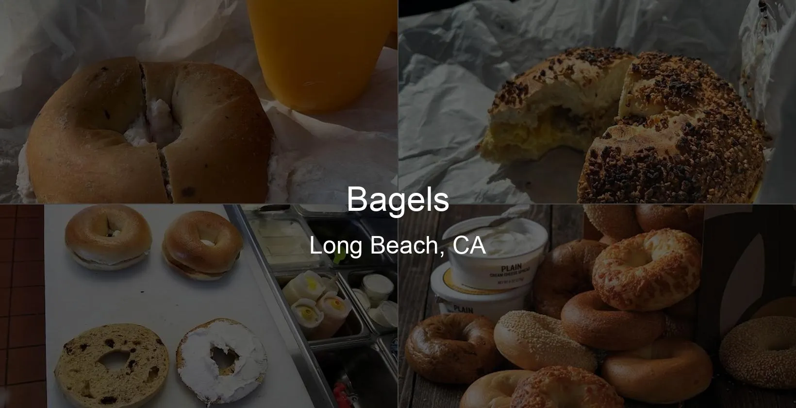 Bagels in Long Beach, CA Photo