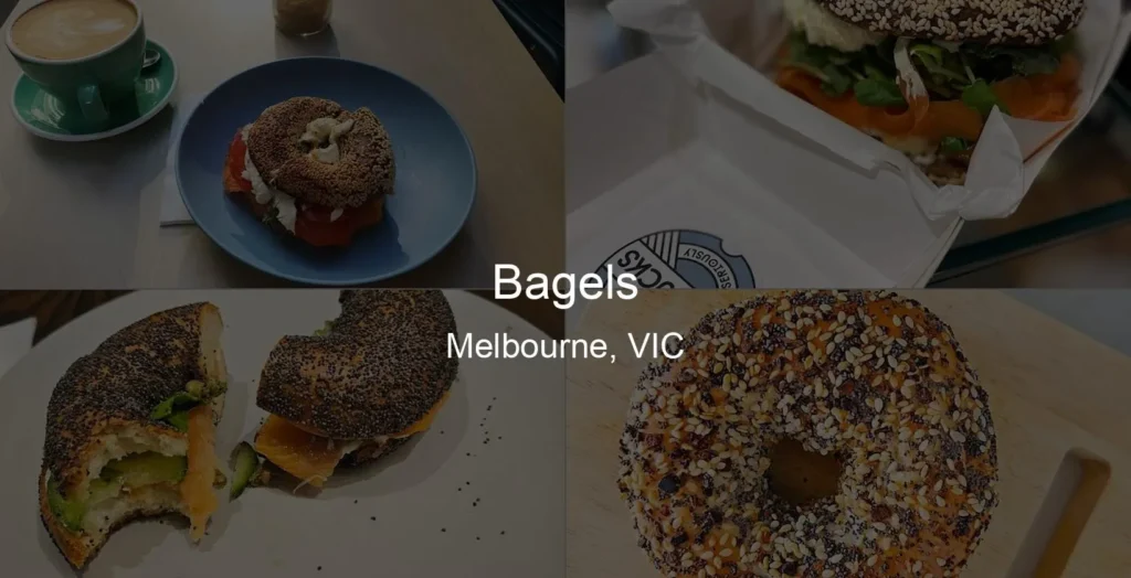 Bagels in Melbourne, VIC Photo