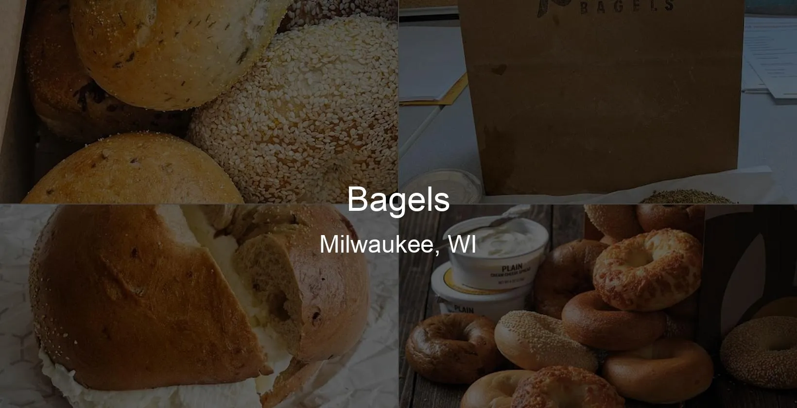 Bagels in Milwaukee, WI Photo