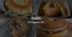 Bagels in Minneapolis, MN Photo