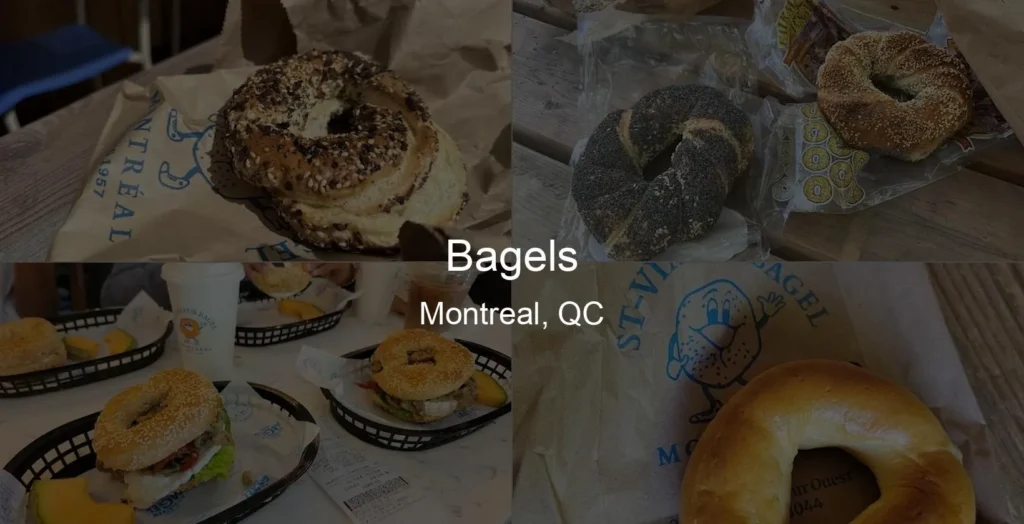 Bagels in Montreal, QC Photo