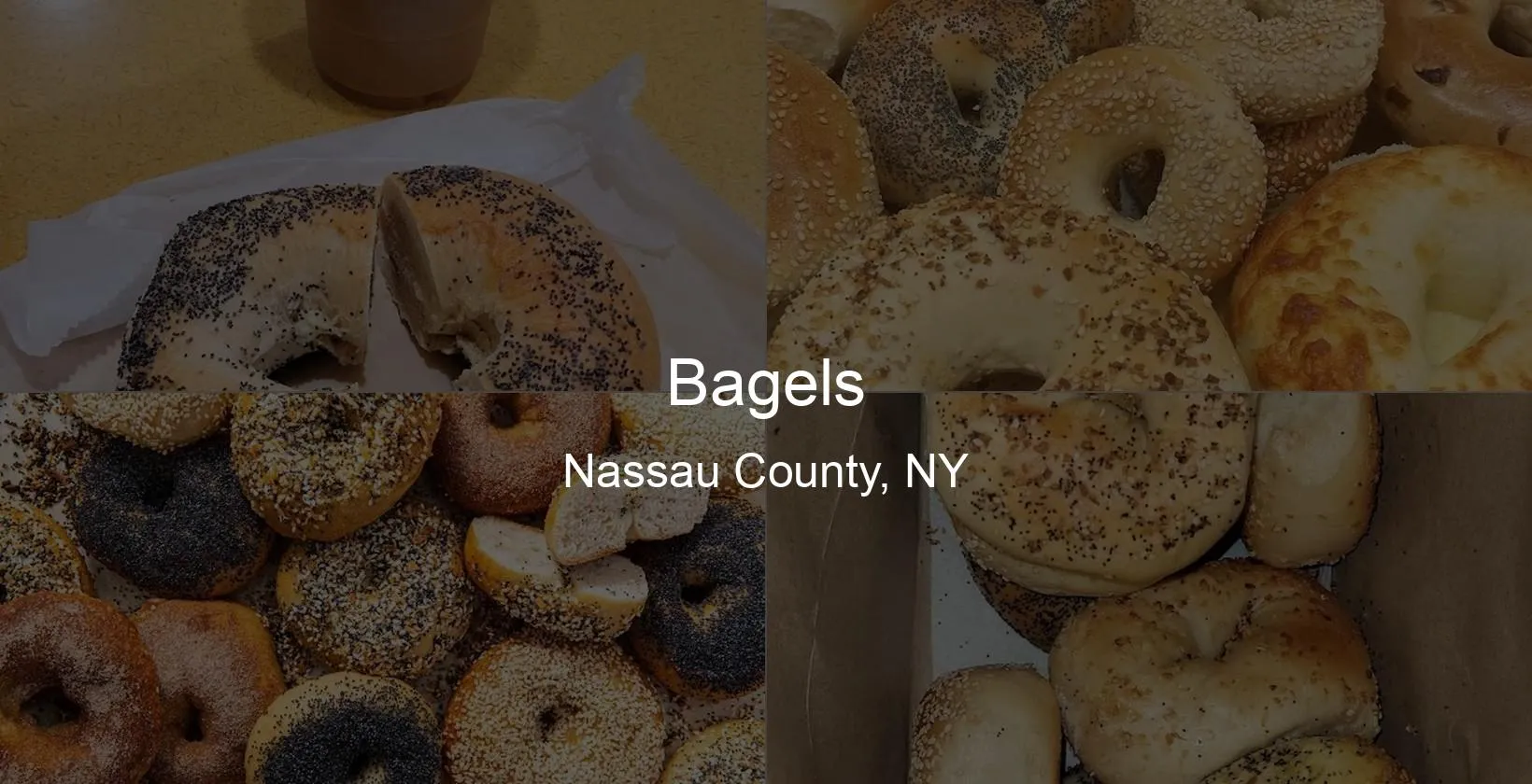 Bagels in Nassau County, NY Photo