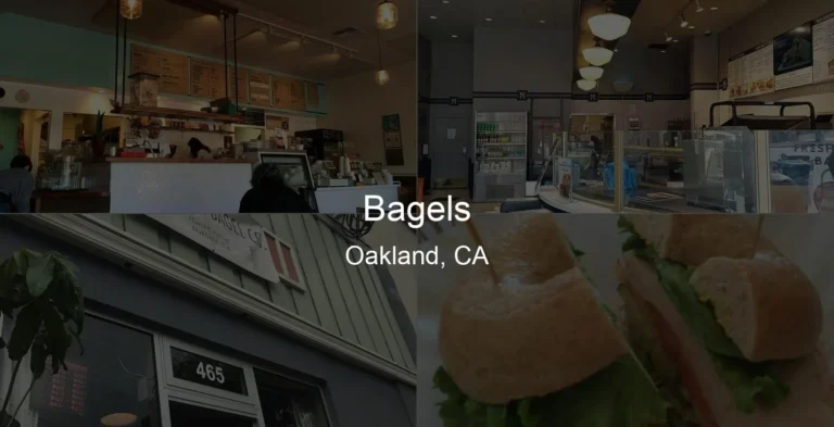 Bagels in Oakland, CA Photo