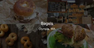 Bagels in Olympia, WA Photo