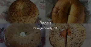 Bagels in Orange County, CA Photo