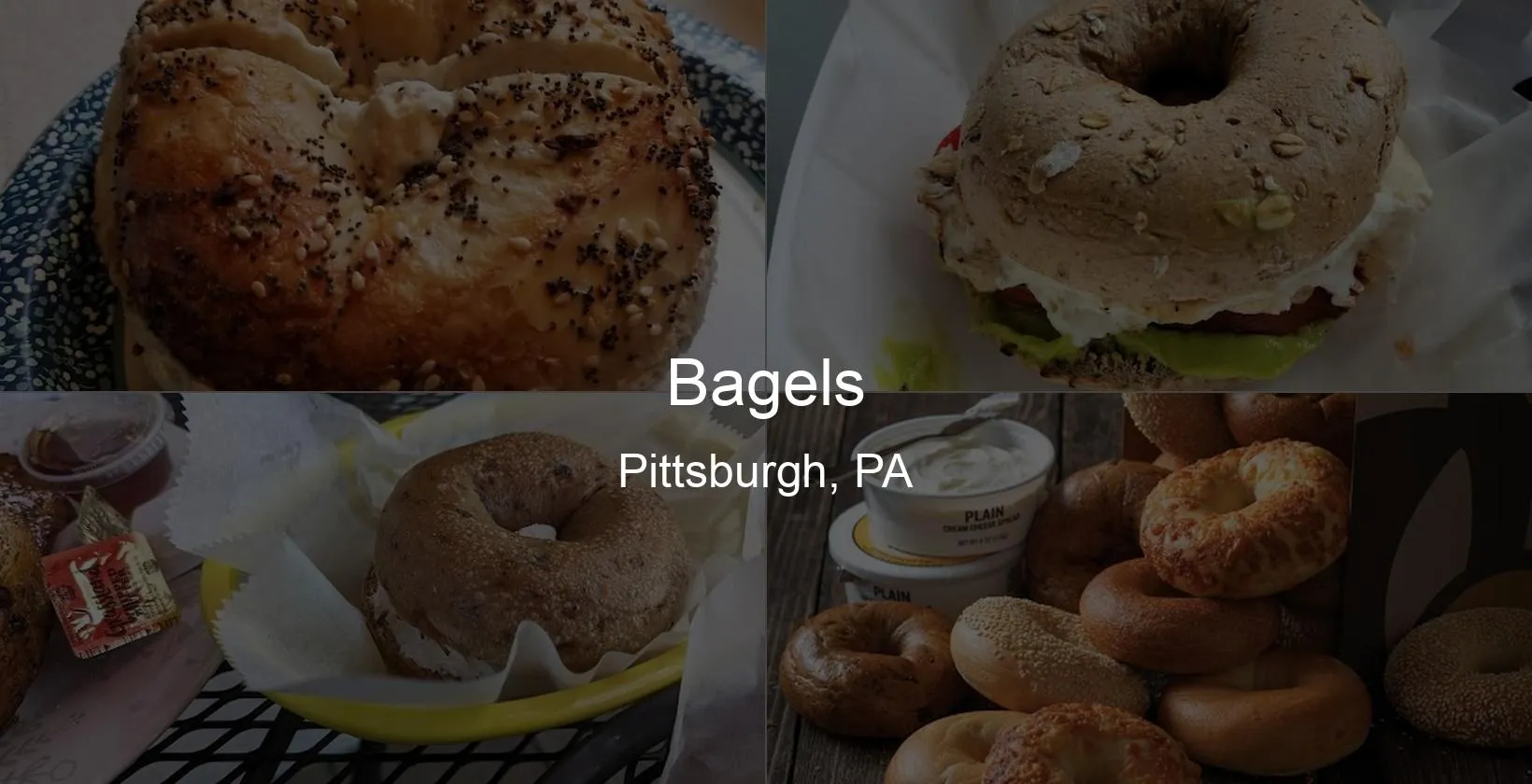 Bagels in Pittsburgh, PA Photo