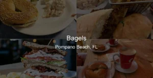 Bagels in Pompano Beach, FL Photo