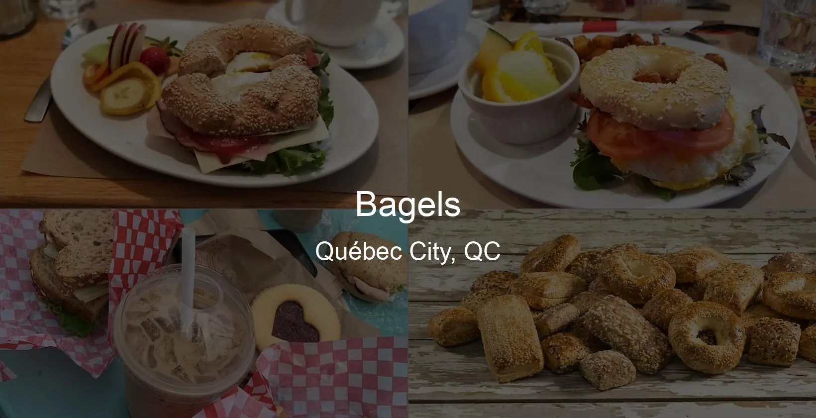 Bagels in Québec City, QC Photo