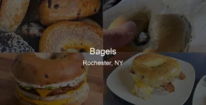 Bagels in Rochester, NY Photo