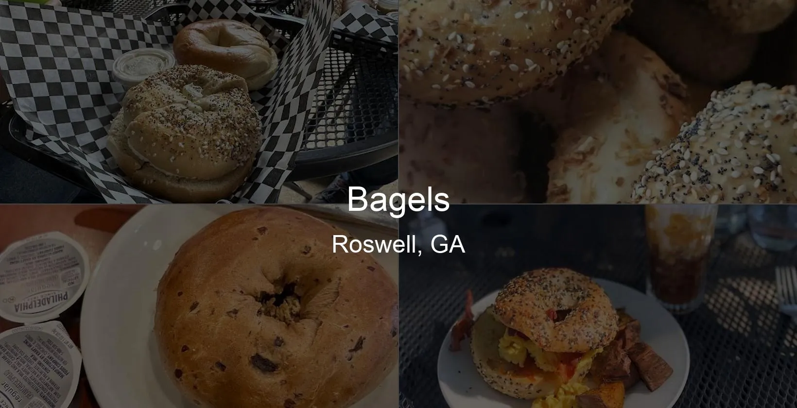 Bagels in Roswell, GA Photo