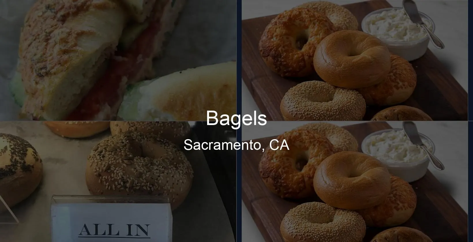 Bagels in Sacramento, CA Photo