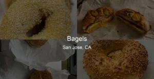 Bagels in San Jose, CA Photo