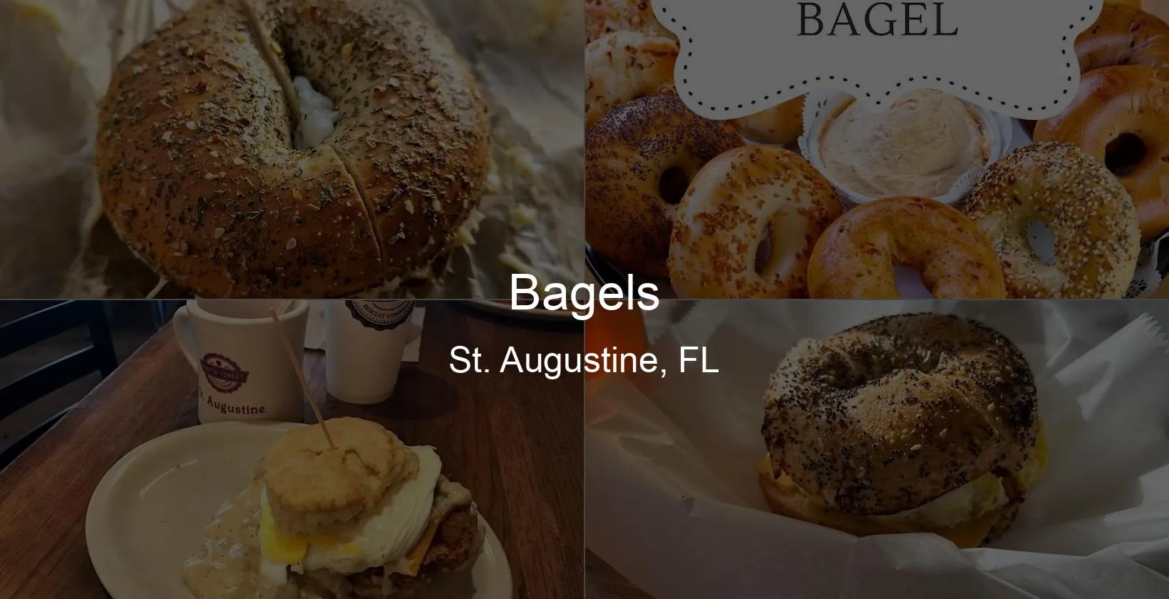 Bagels in St. Augustine, FL Photo