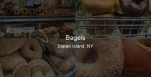 Bagels in Staten Island, NY Photo