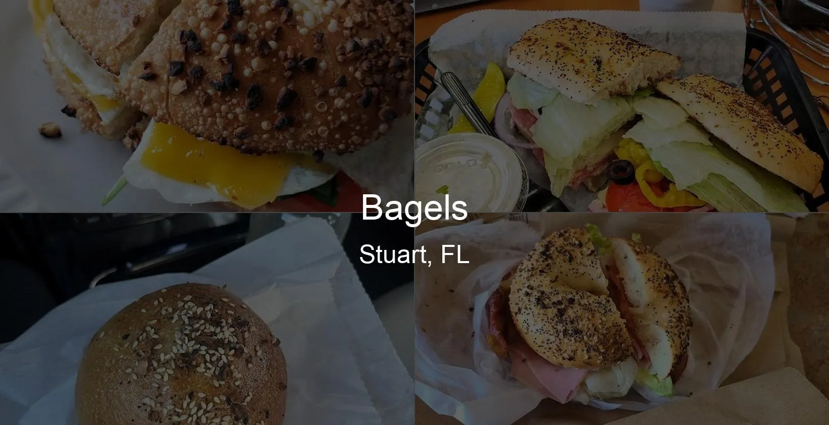 Bagels in Stuart, FL Photo