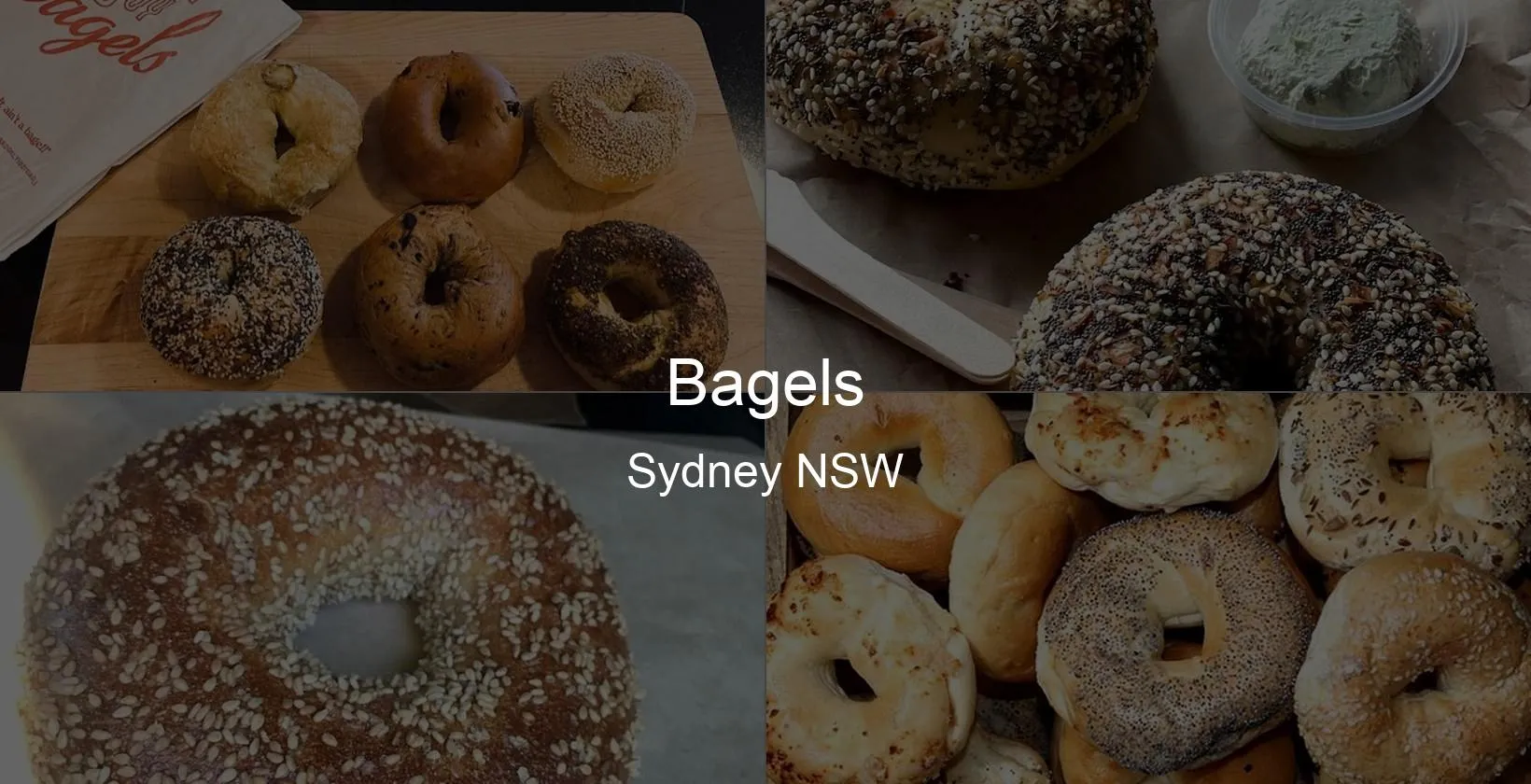 Bagels in Sydney NSW Photo